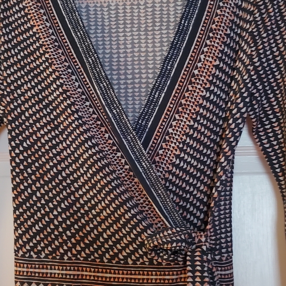 BCBGMAXAZRIA Adele wrap dress - Picture 2 of 3